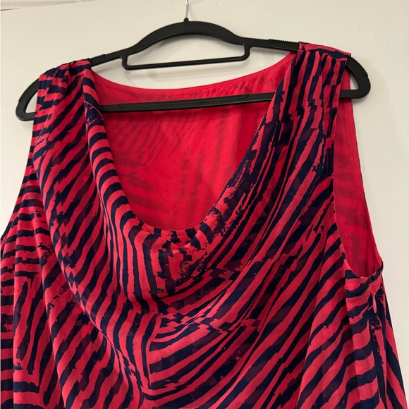 Vintage Mini Dress - silk - no size - fits like a size 12/14 - Picture 2 of 6